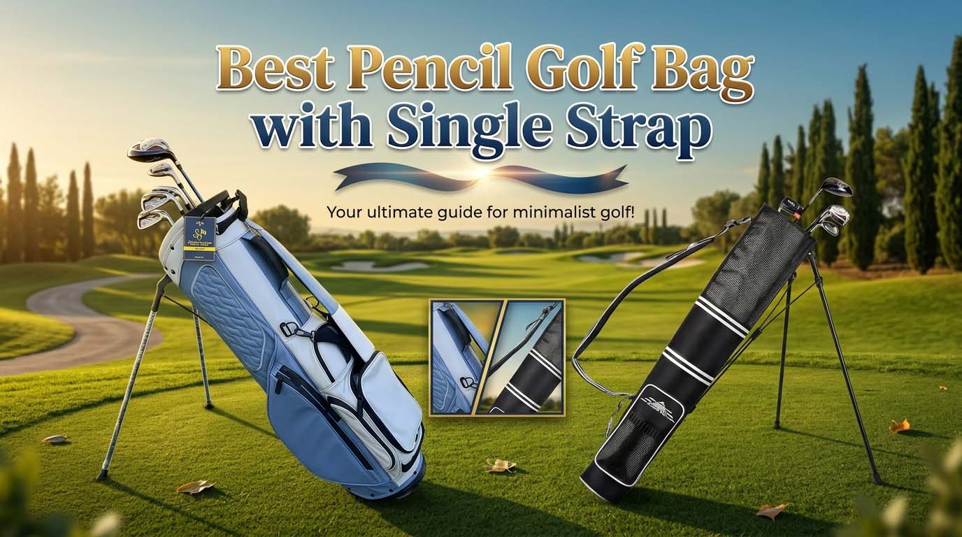 Best Pencil Golf Bag with Single Strap