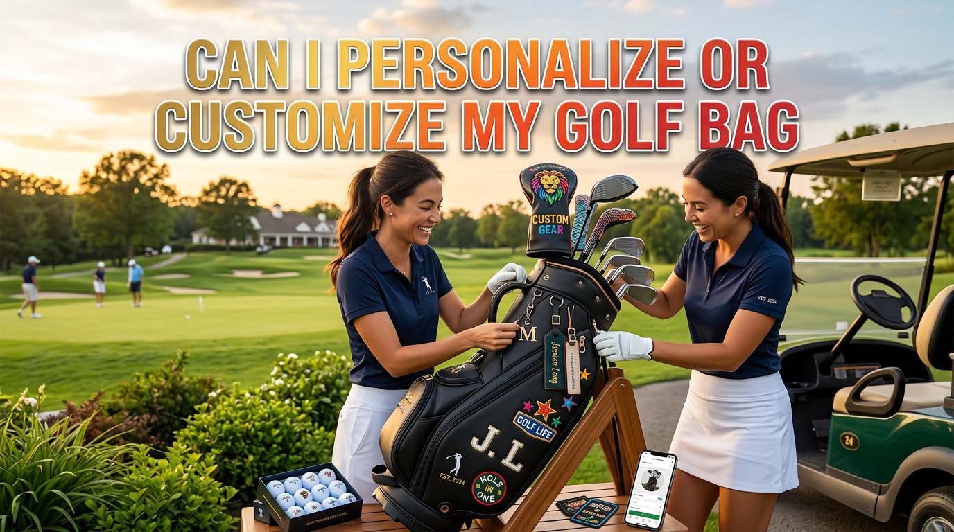 Can i Personalize or Customize My Golf Bag