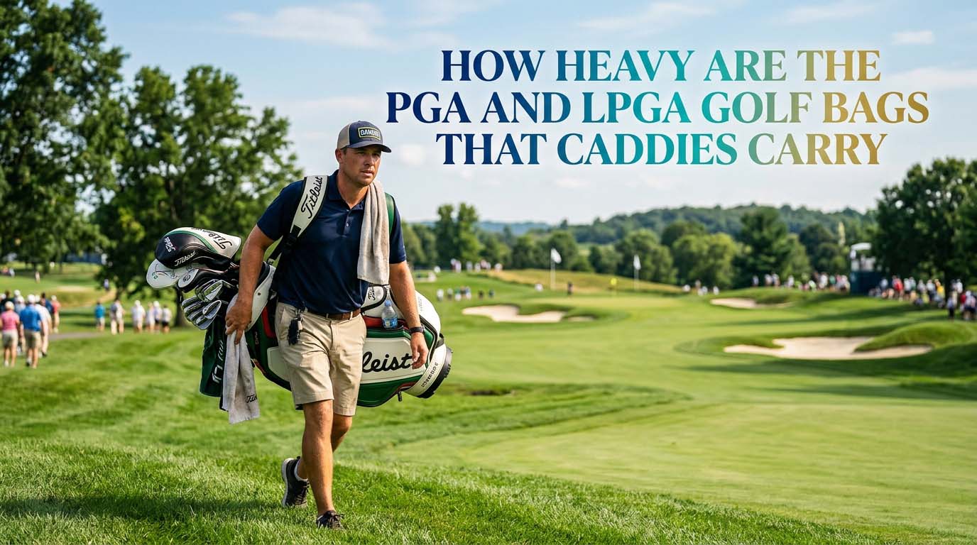 How Heavy Are the PGA and LPGA Golf Bags That Caddies Carry