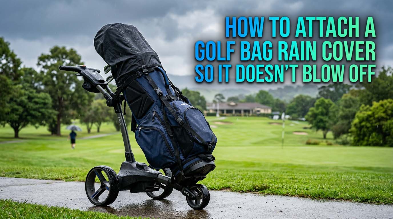 How to Attach a Golf Bag Rain Cover So It Doesn’t Blow Off