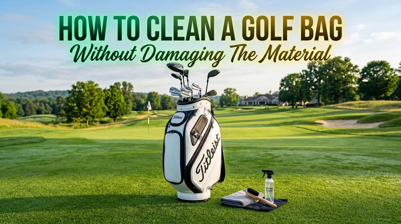 How to Clean a Golf Bag Without Damaging The Material