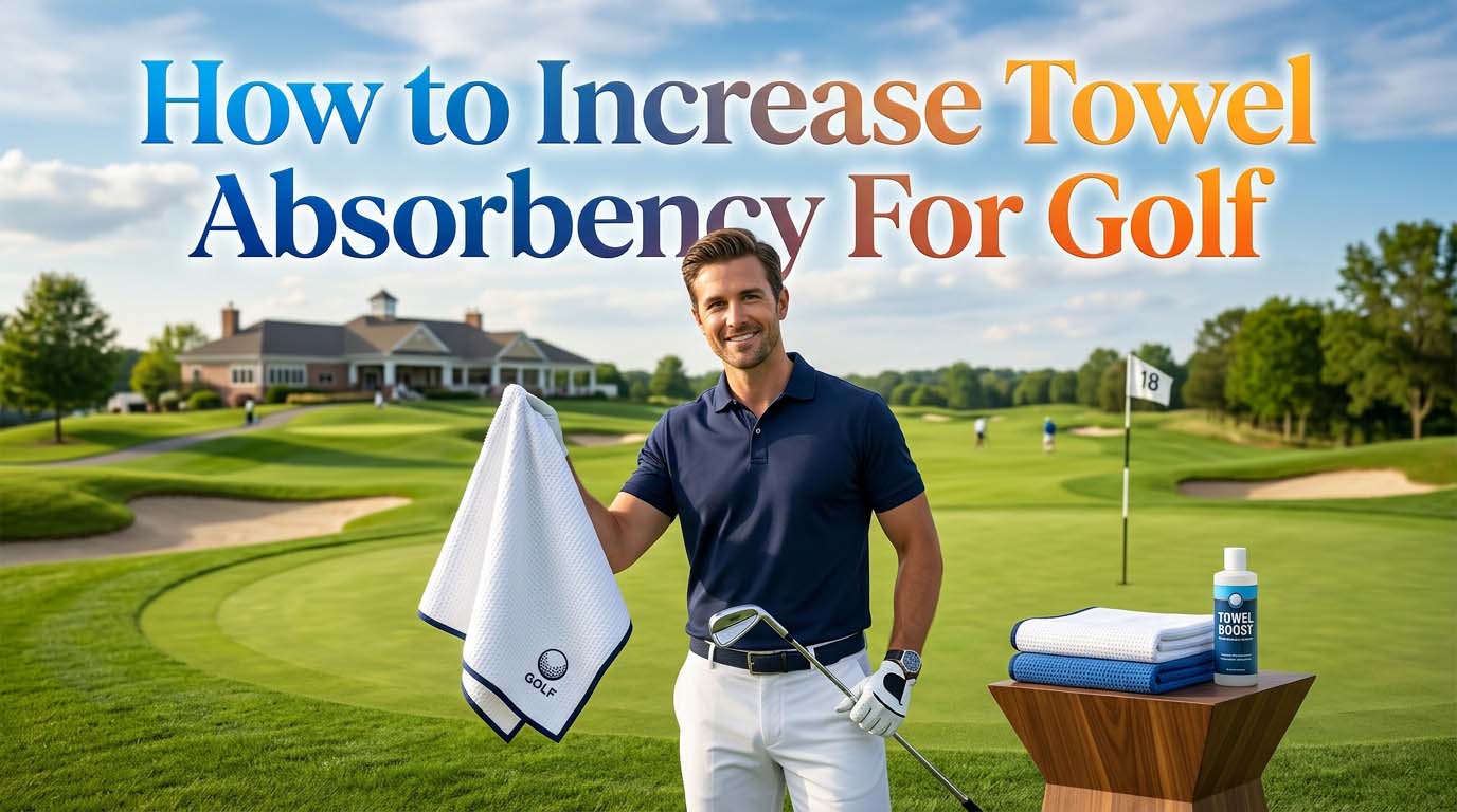 How to Increase Towel Absorbency For Golf
