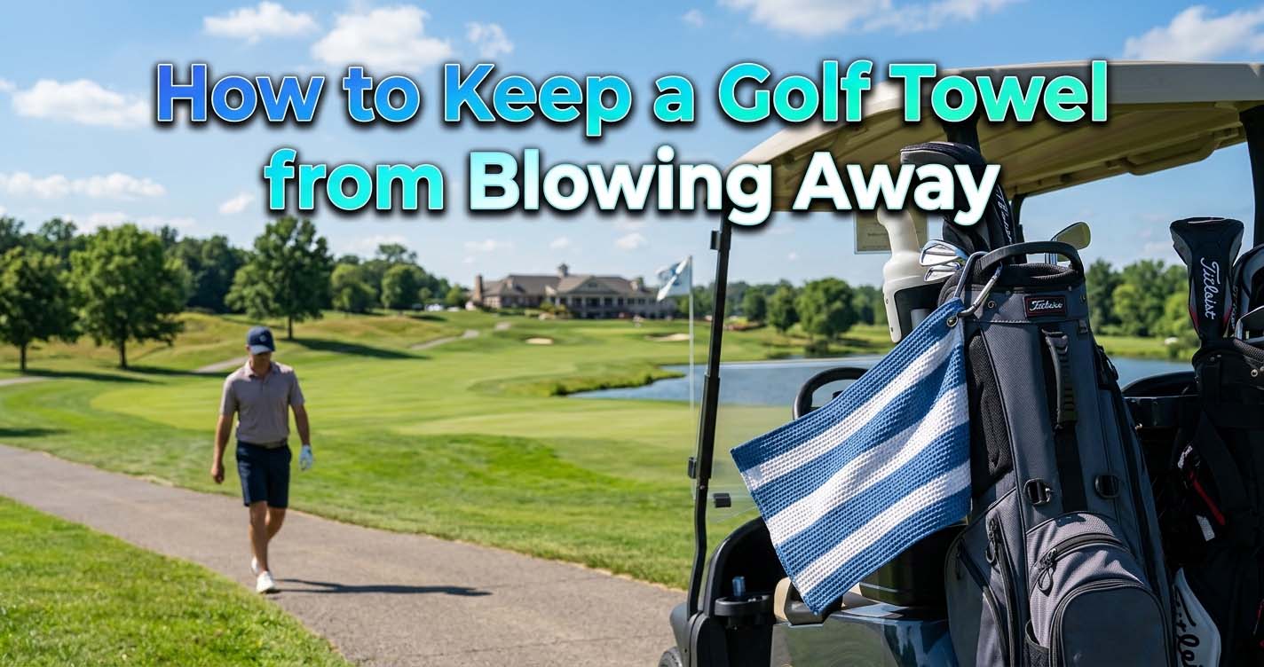 How to Keep a Golf Towel from Blowing Away