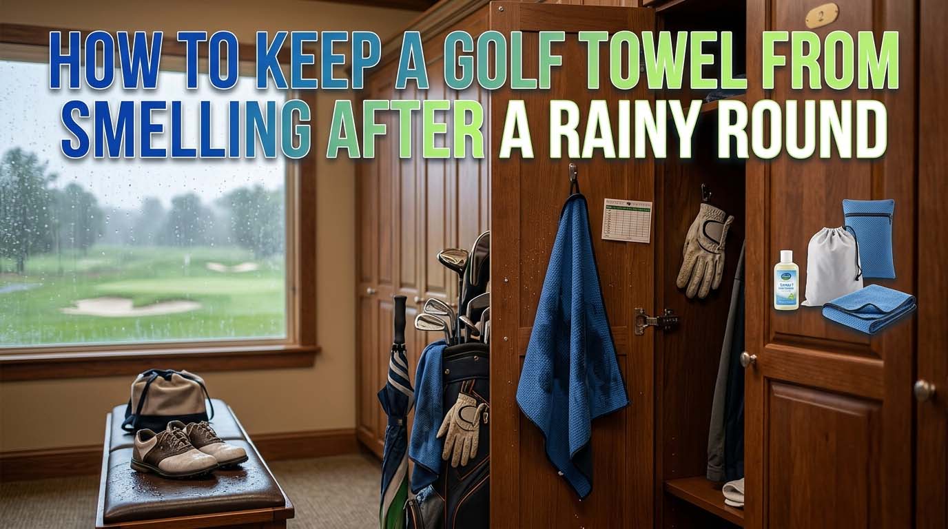 How to Keep a Golf Towel From Smelling After a Rainy Round