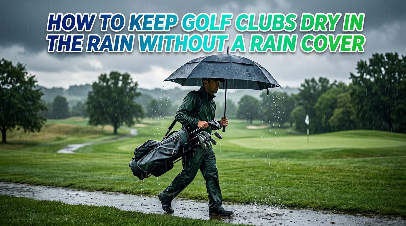 How to Keep Golf Clubs Dry in the Rain Without a Rain Cover
