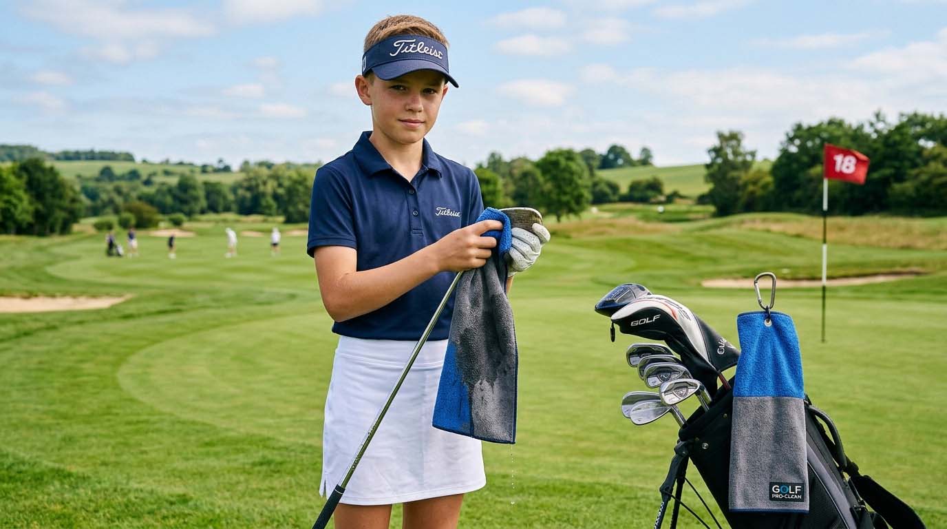 How to Keep Part of a Golf Towel Wet?