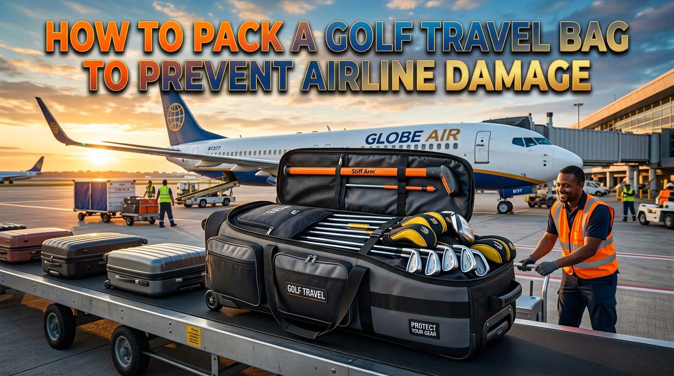 How to Pack a Golf Travel Bag to Prevent Airline Damage