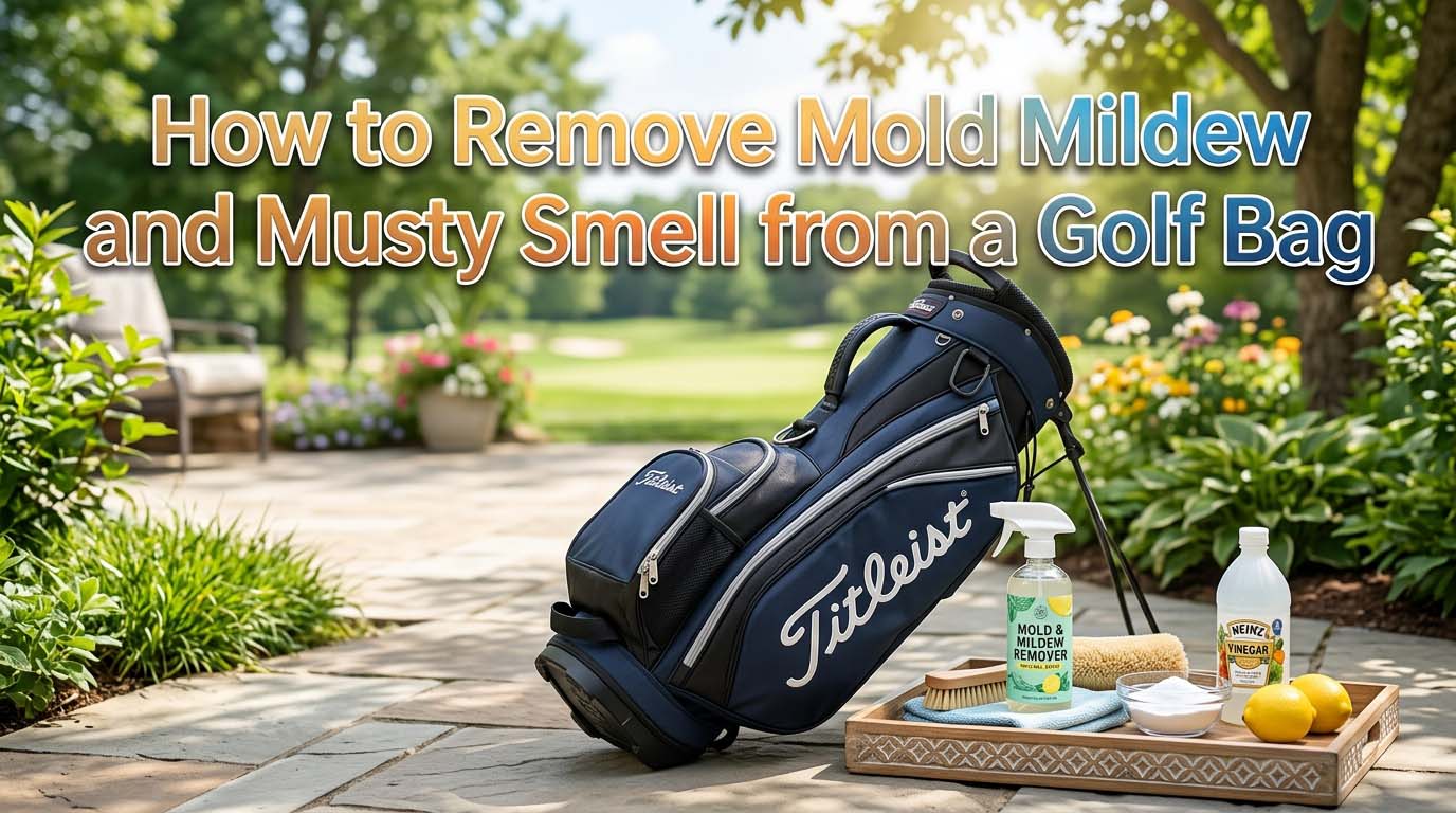 How to Remove Mold Mildew and Musty Smell from a Golf Bag