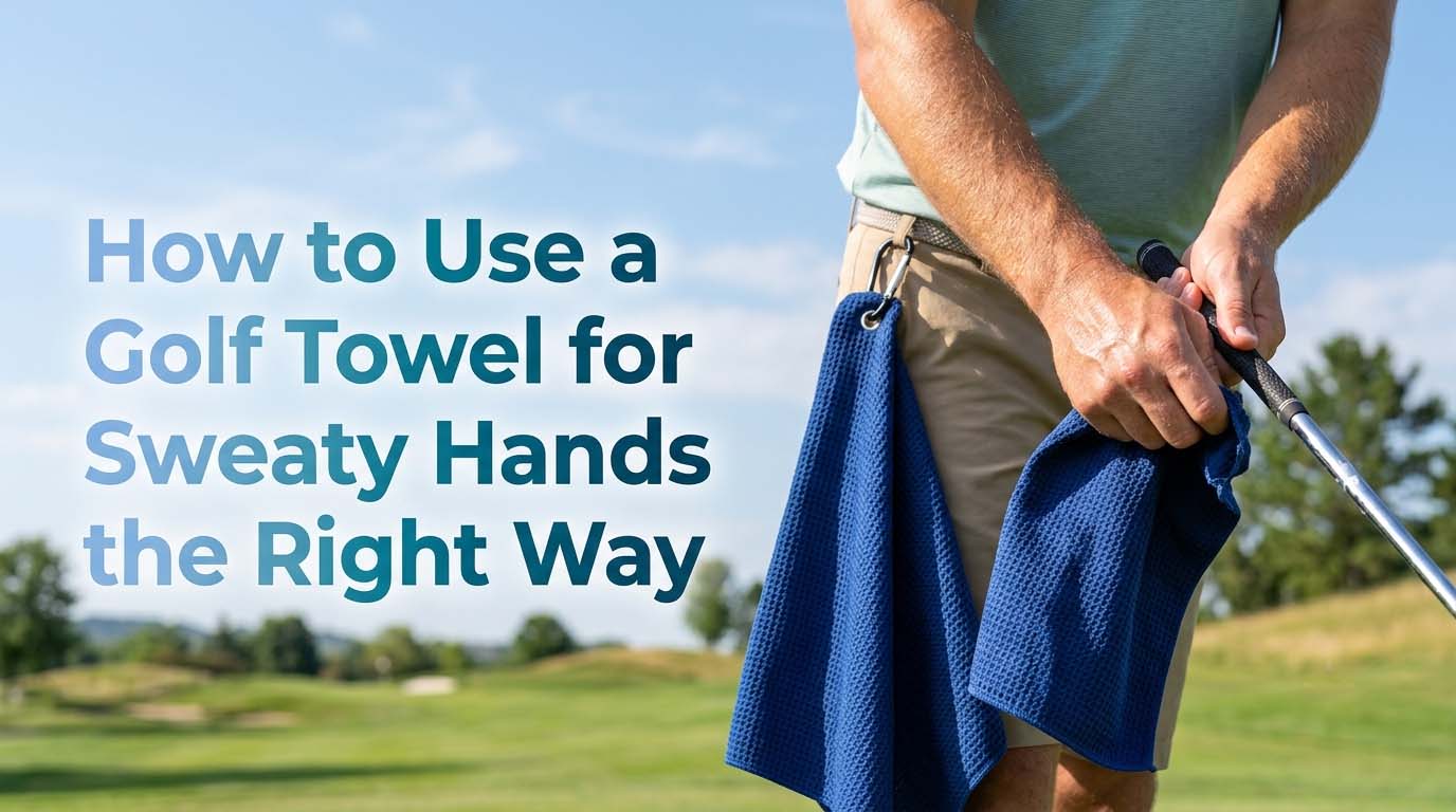 How to Use a Golf Towel for Sweaty Hands the Right Way