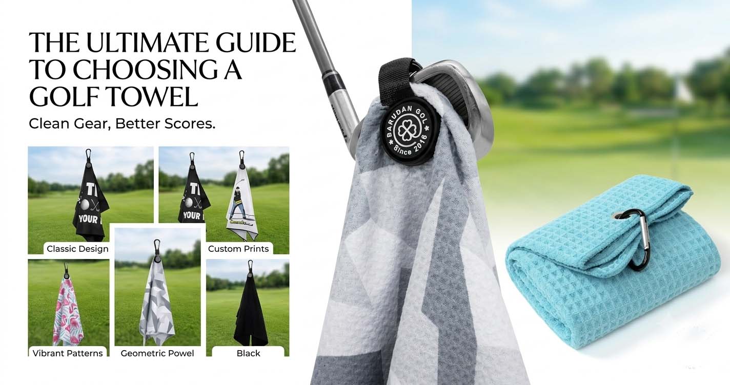 Microfiber vs Waffle Weave Golf Towels