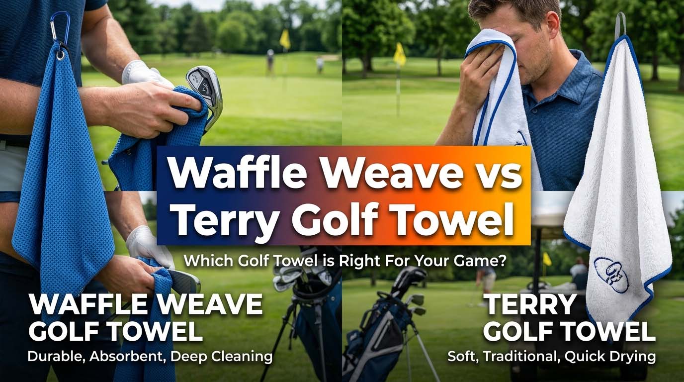 Waffle Weave vs Terry Golf Towel