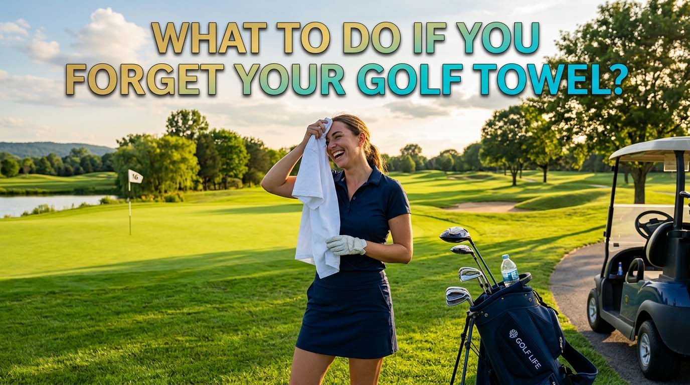 What to do if you forget your golf towel