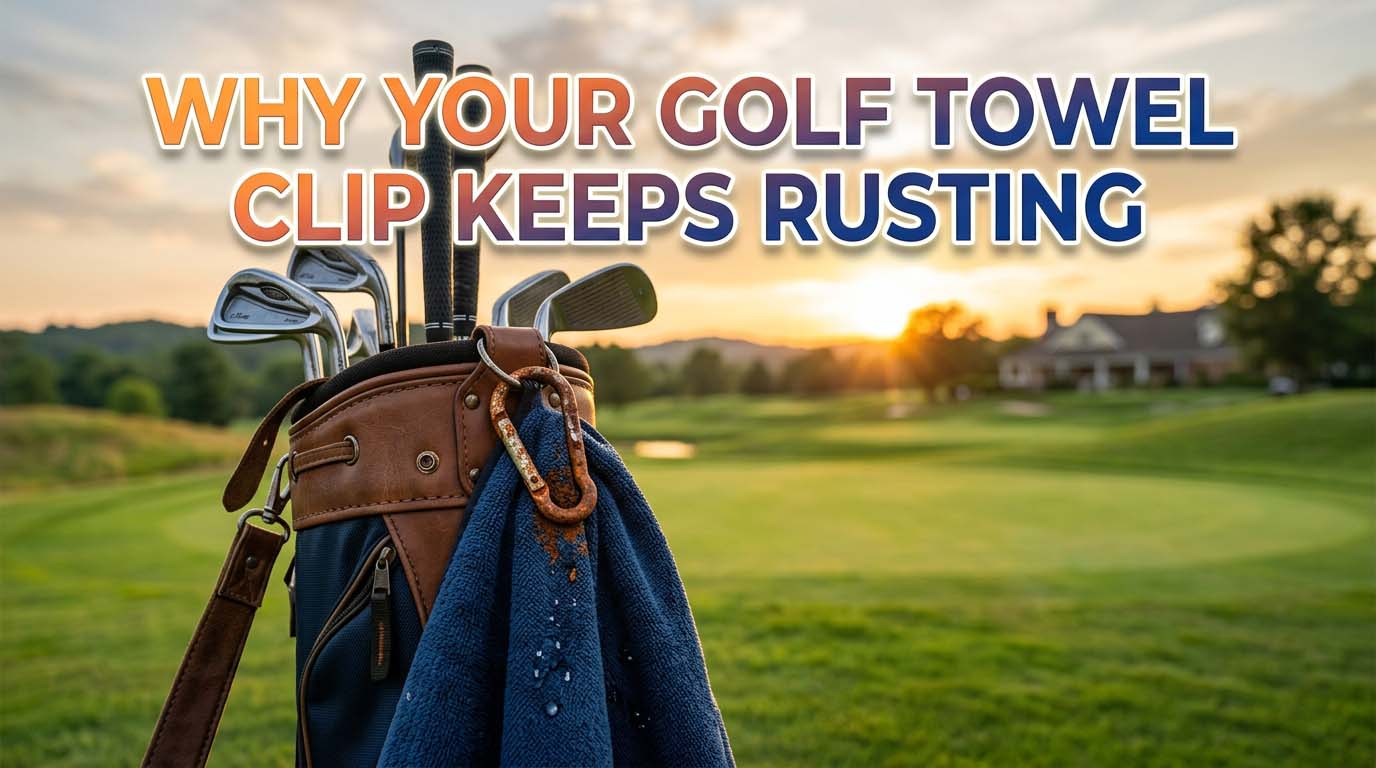 Why Your Golf Towel Clip Keeps Rusting