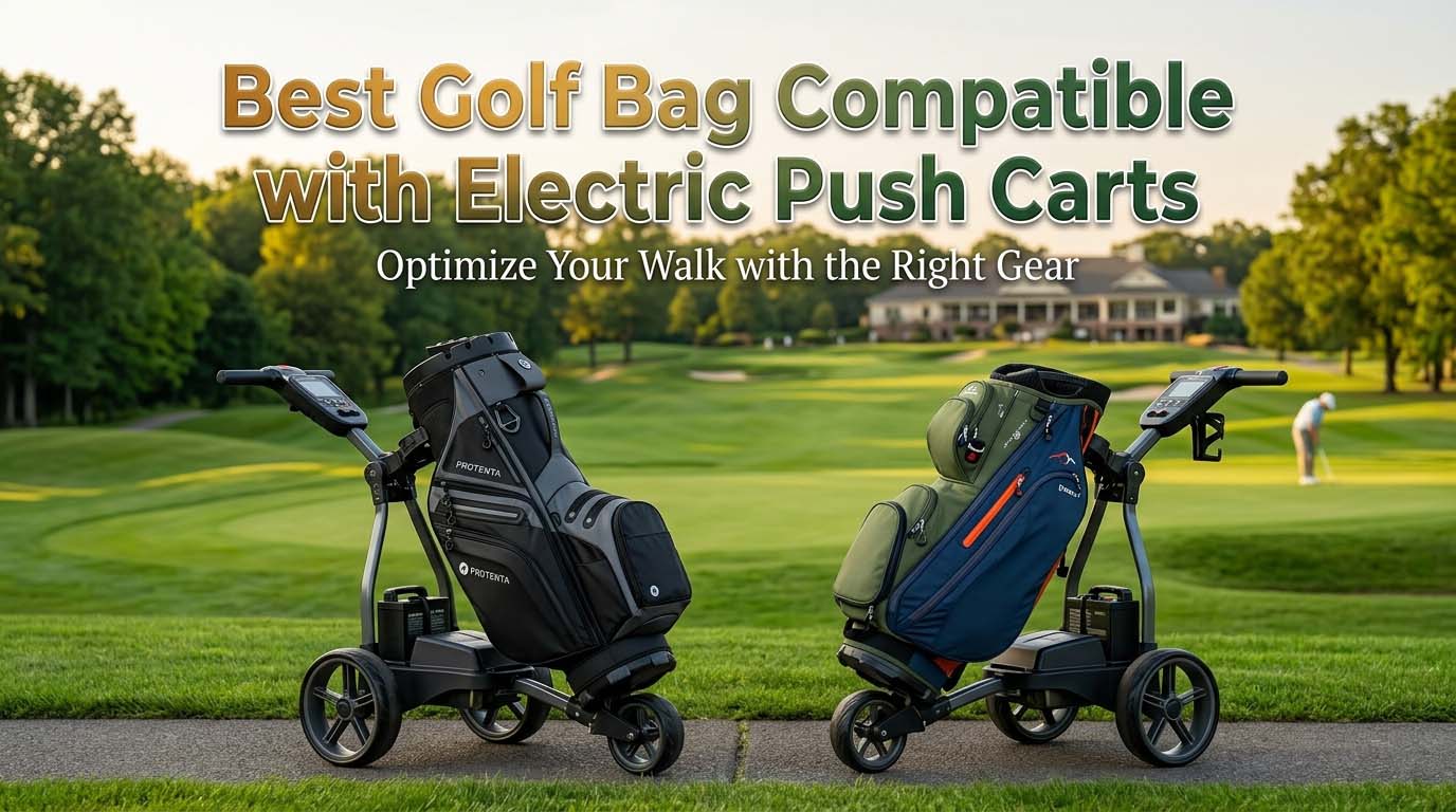 Best Golf Bag Compatible With Electric Push Carts