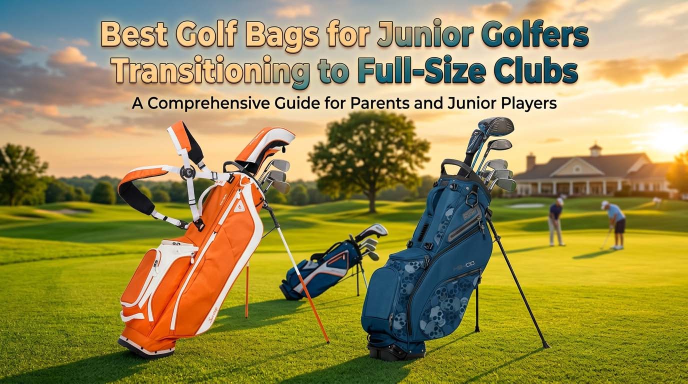 Best Golf Bags for Junior Golfers Transitioning to Full-Size Clubs