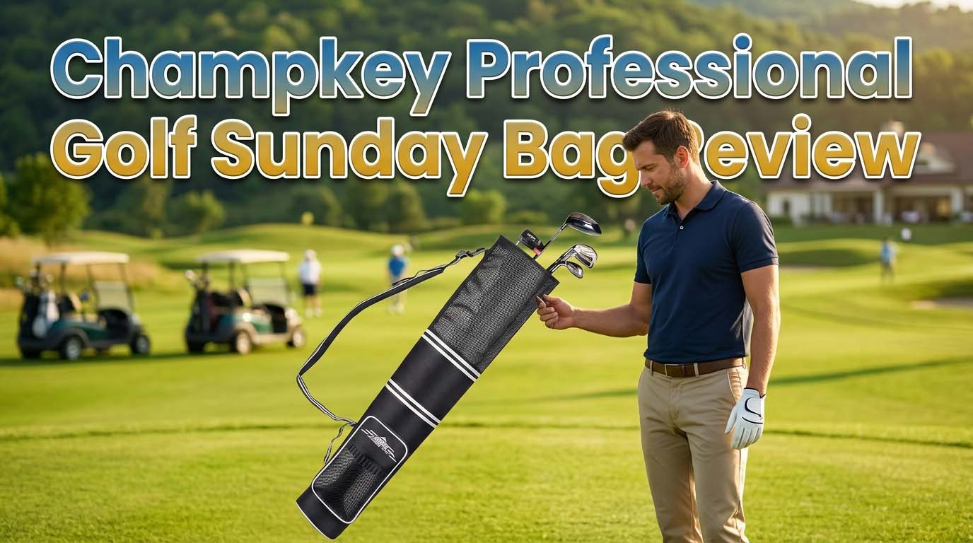 Champkey Professional Golf Sunday Bag Review