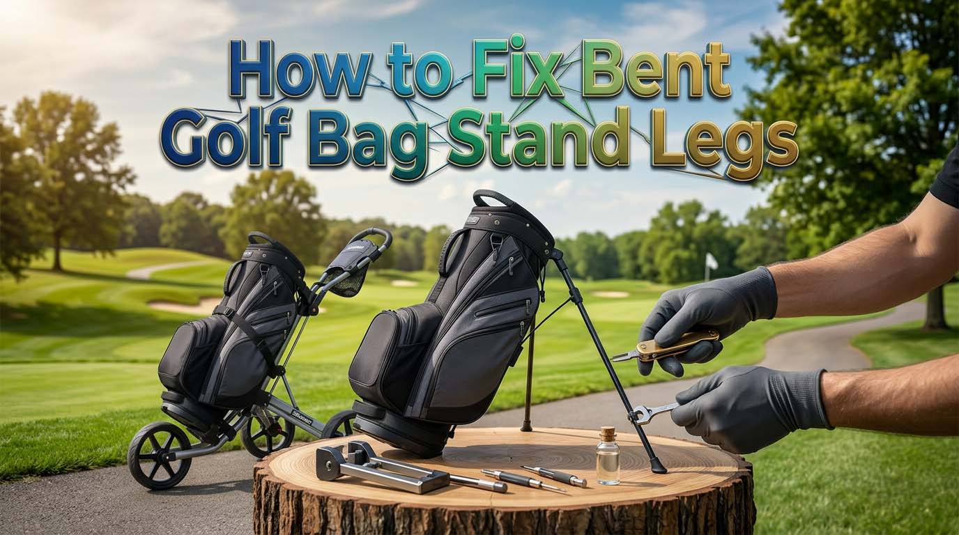 How to Fix Bent Golf Bag Stand Legs
