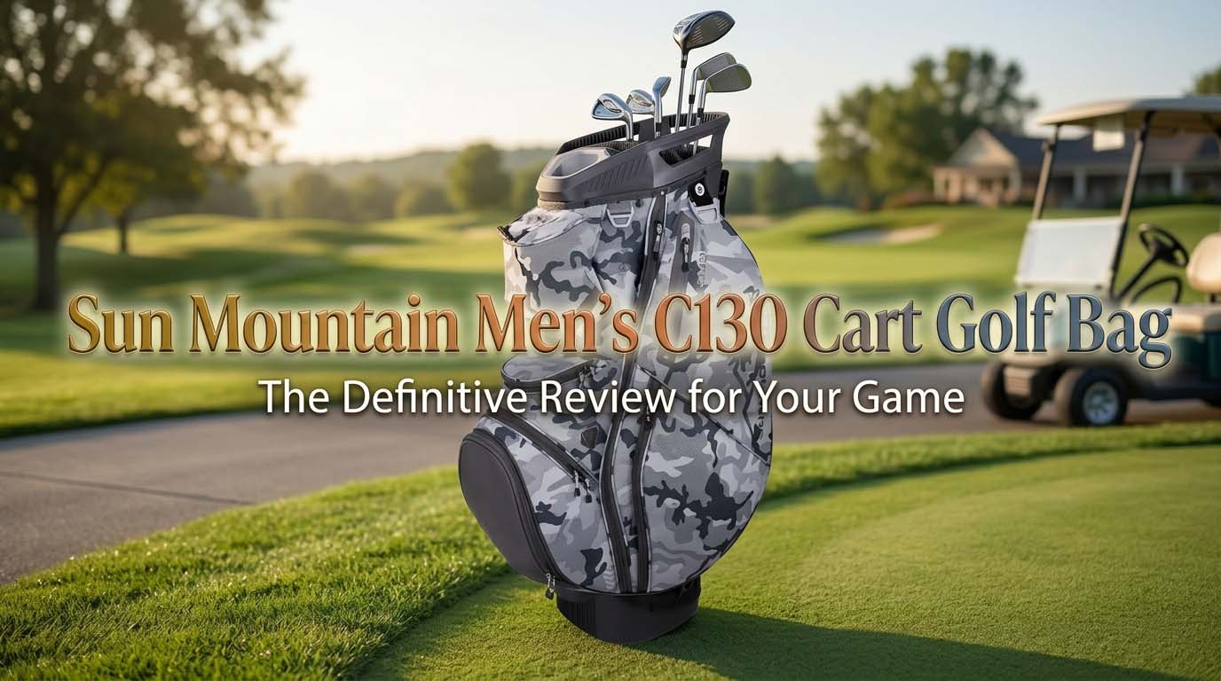Sun Mountain Men’s C130 Cart Golf Bag
