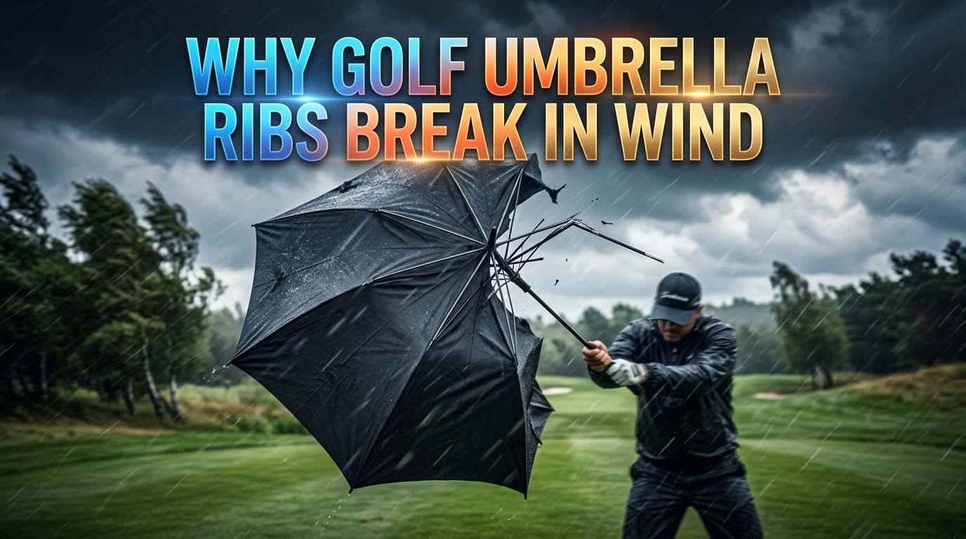Get Actual Idea on Why Golf Umbrella Ribs Break in Wind