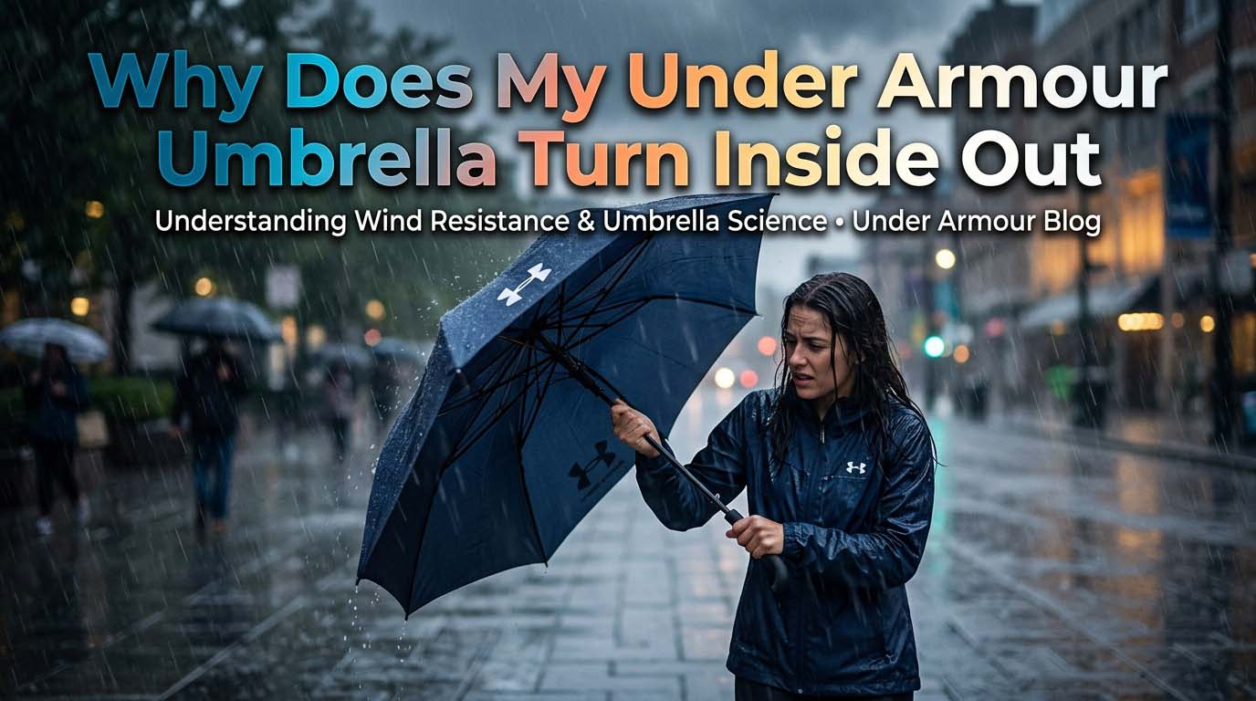Why Does My Under Armour Umbrella Turn Inside Out