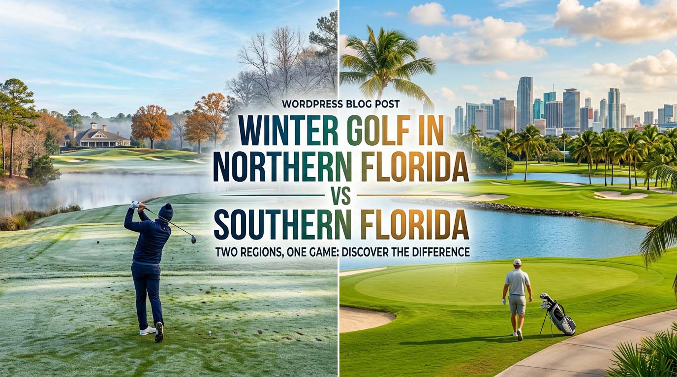Winter Golf in Northern Florida vs Southern Florida