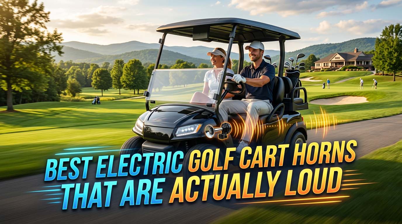 Best Electric Golf Cart Horns
