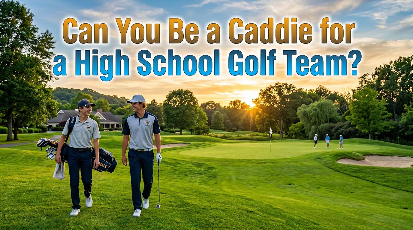 Can You Be a Caddie for a High School Golf Team