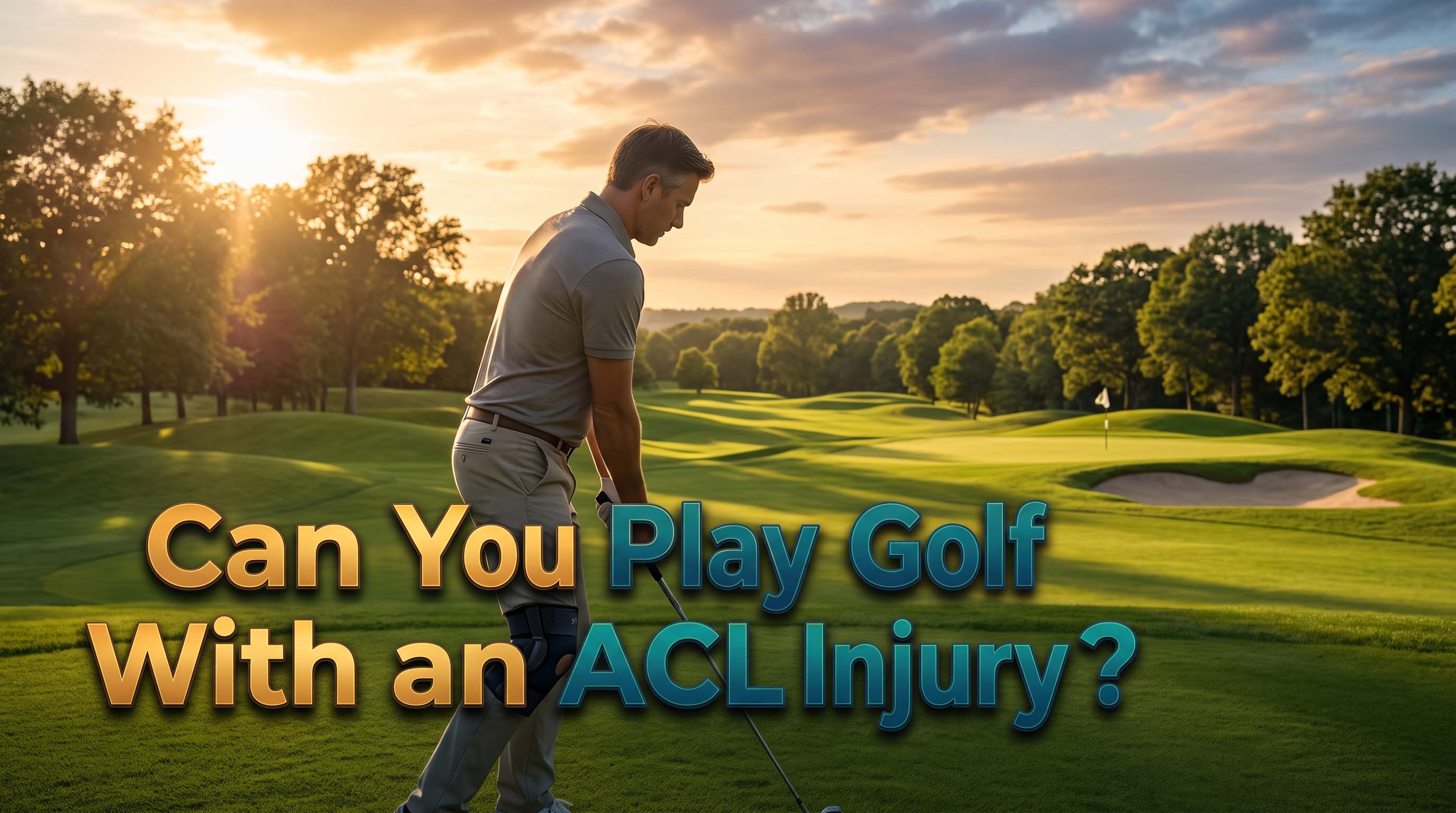Can You Play Golf With an ACL Injury
