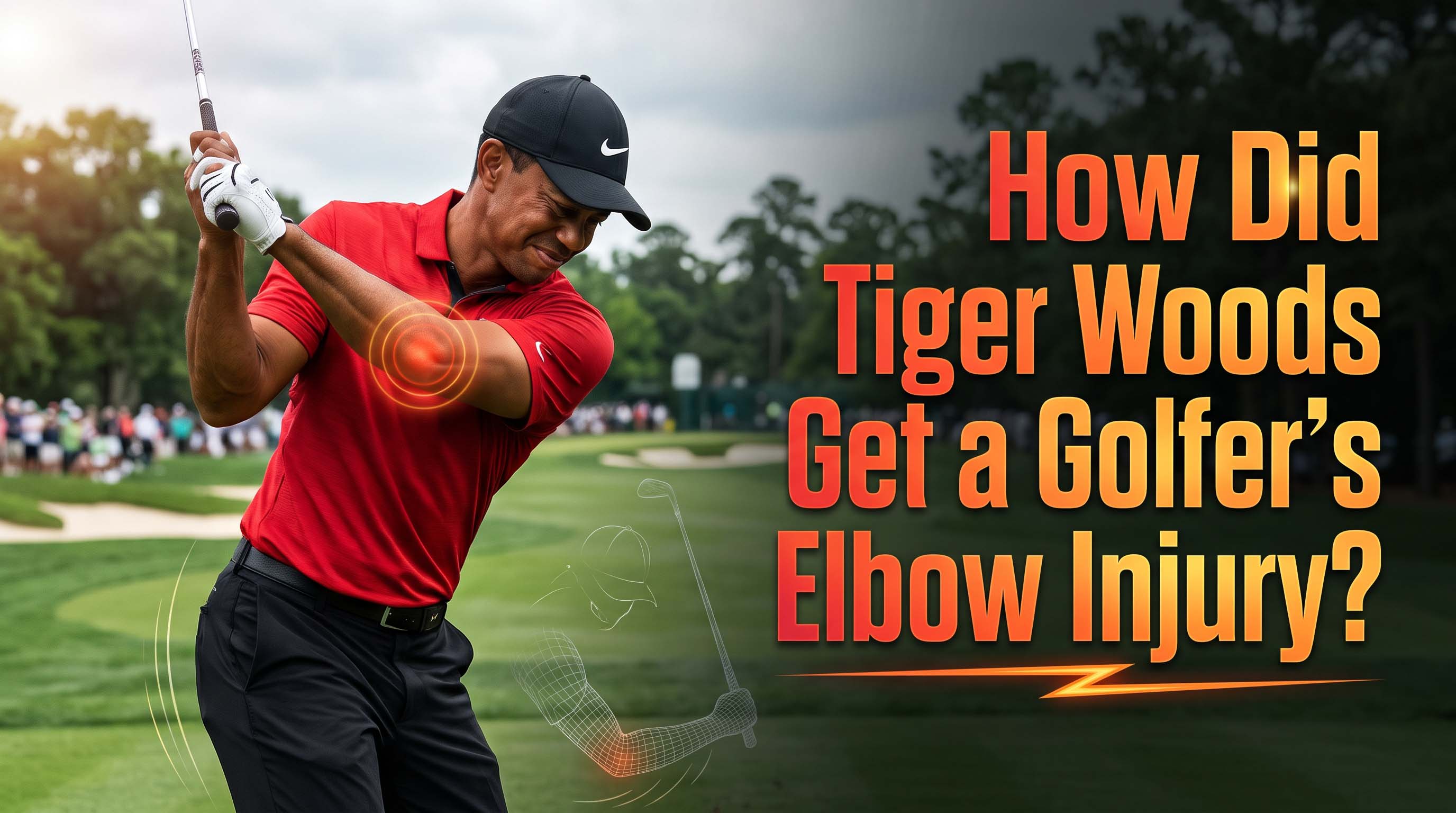 How Did Tiger Woods Get a Golfer's Elbow Injury