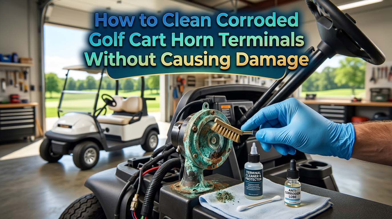 How to Clean Corroded Golf Cart Horn Terminals Without Causing Damage