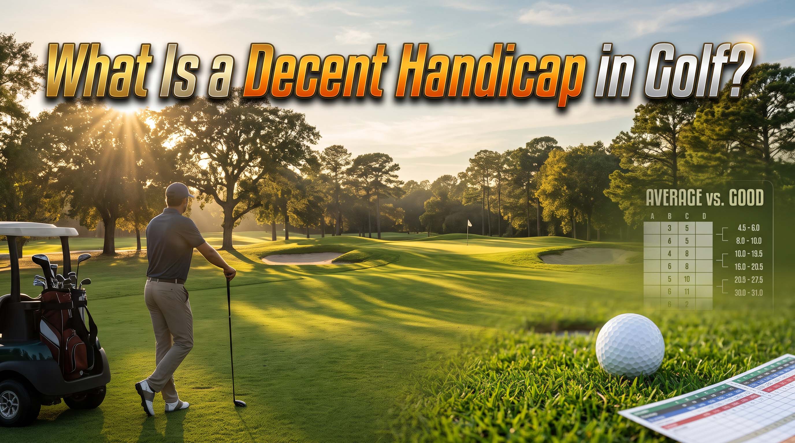 What Is a Decent Handicap in Golf