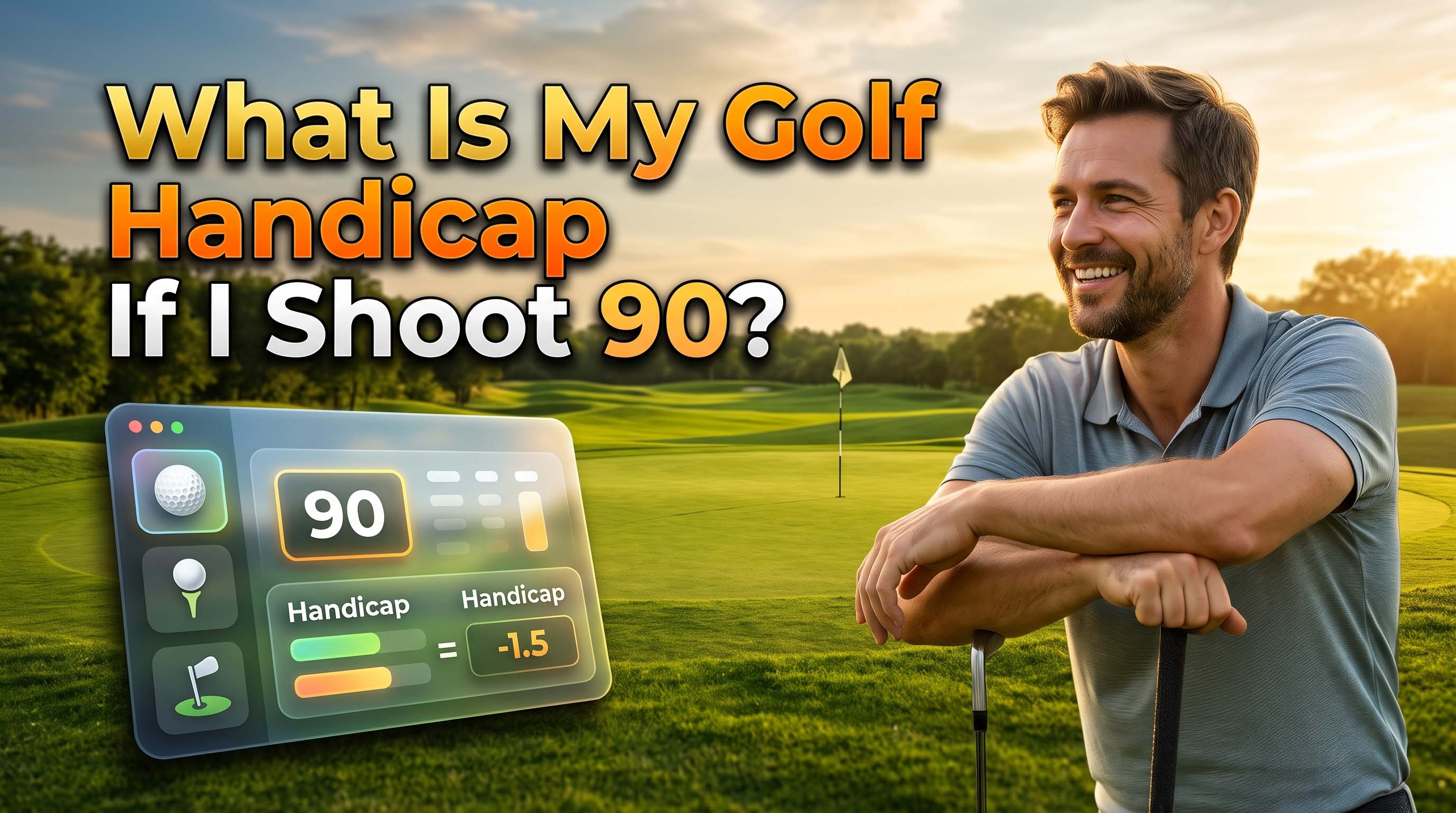 What Is My Golf Handicap If I Shoot 90?