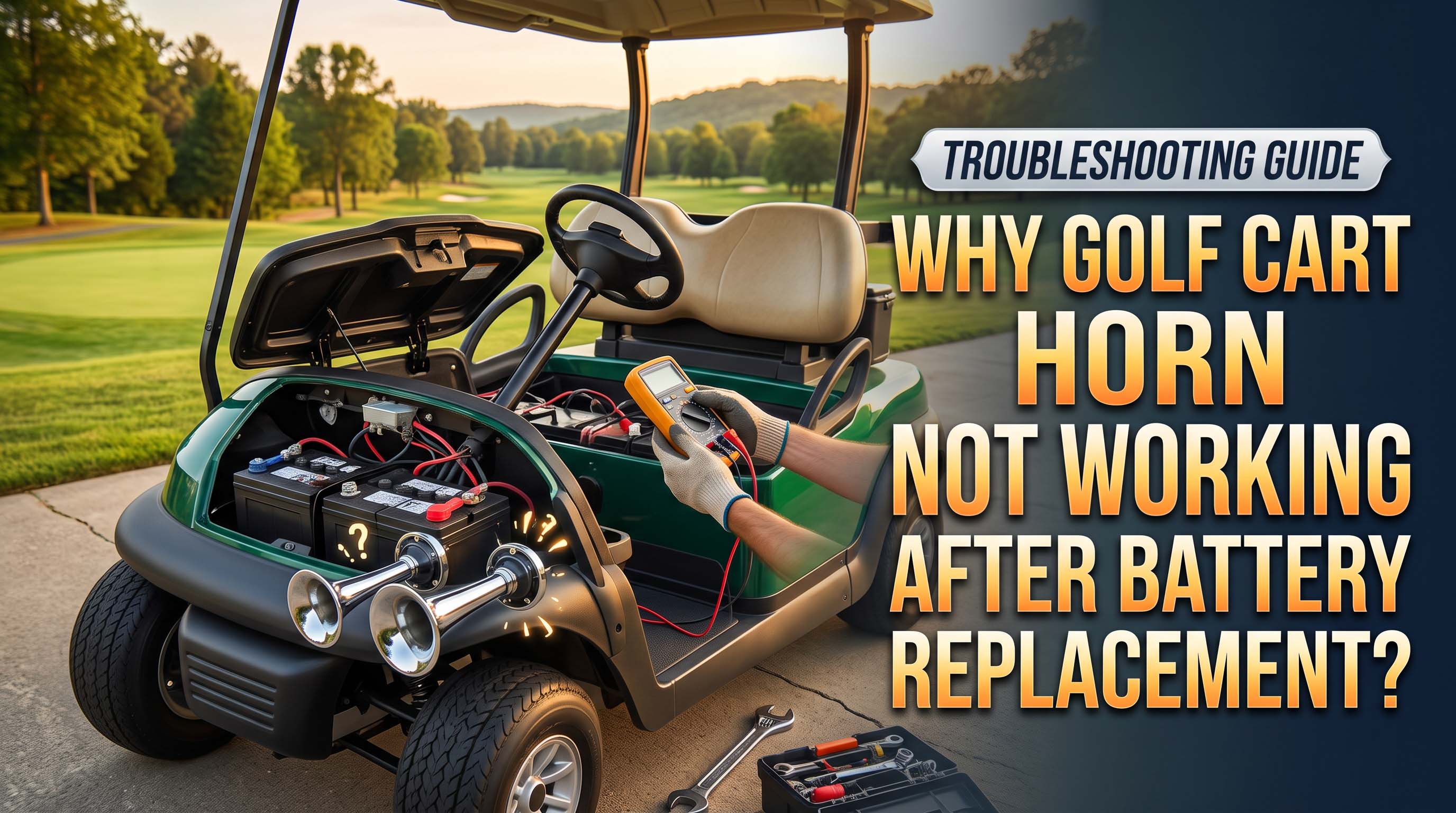 Why Golf Cart Horn Not Working After Battery Replacement