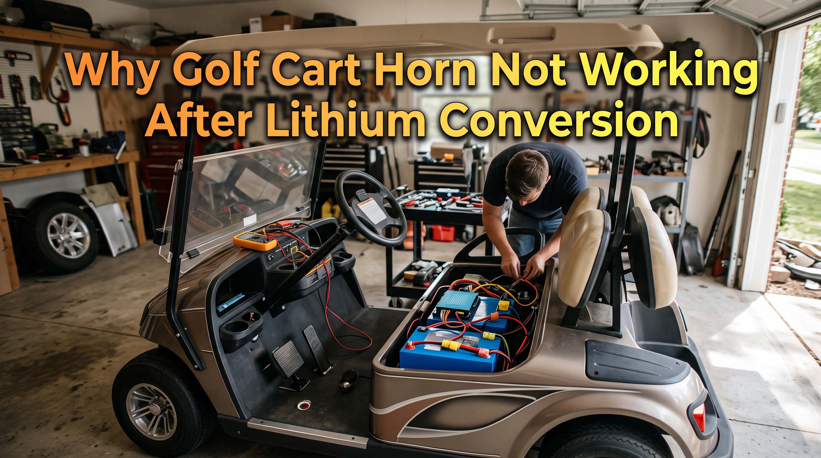 Why Golf Cart Horn Not Working After Lithium Conversion