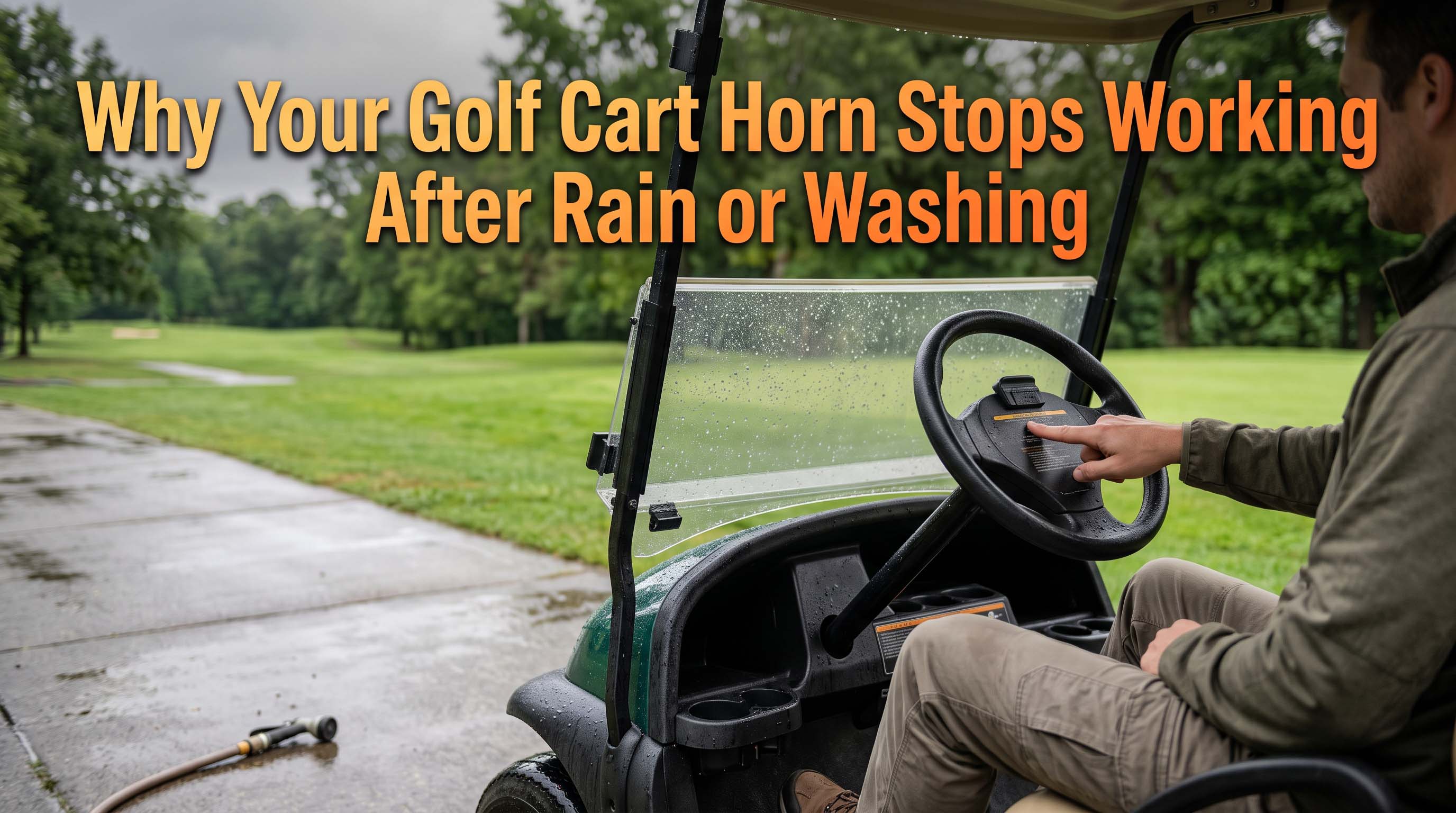 Why Your Golf Cart Horn Stops Working After Rain or Washing