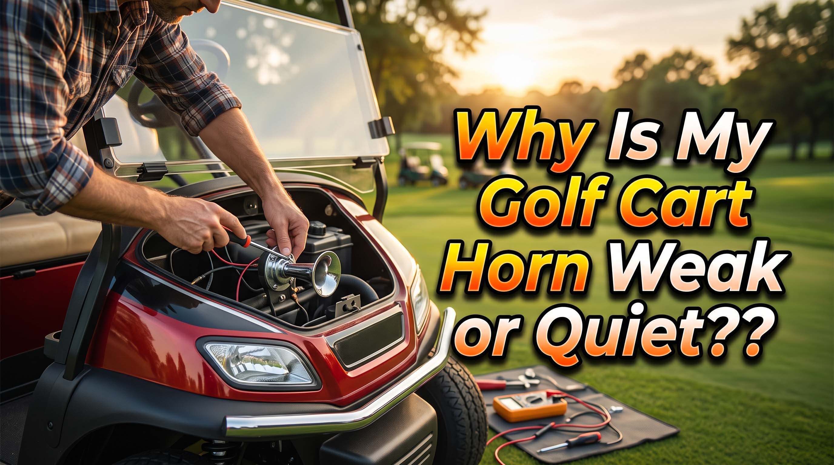 Why Is My Golf Cart Horn Weak or Quiet